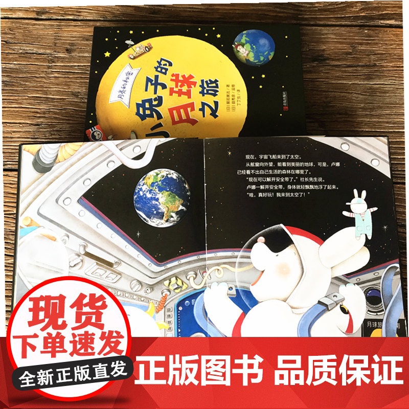 月亮的秘密——小兔子的月球之旅高清大图