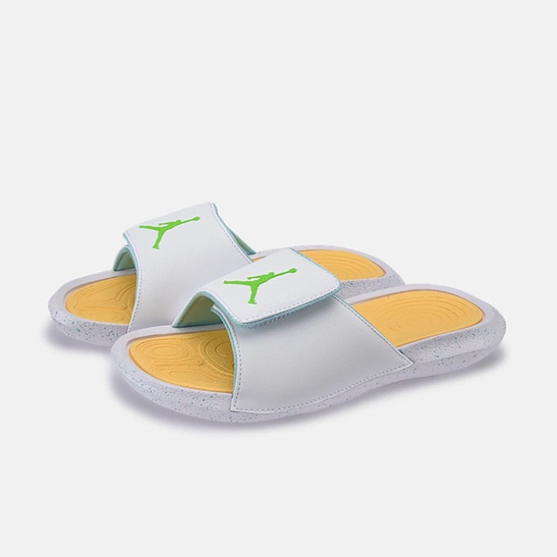 nike耐克拖鞋女jordanhydro6魔术贴休闲一字拖大童鞋fn3431131视频