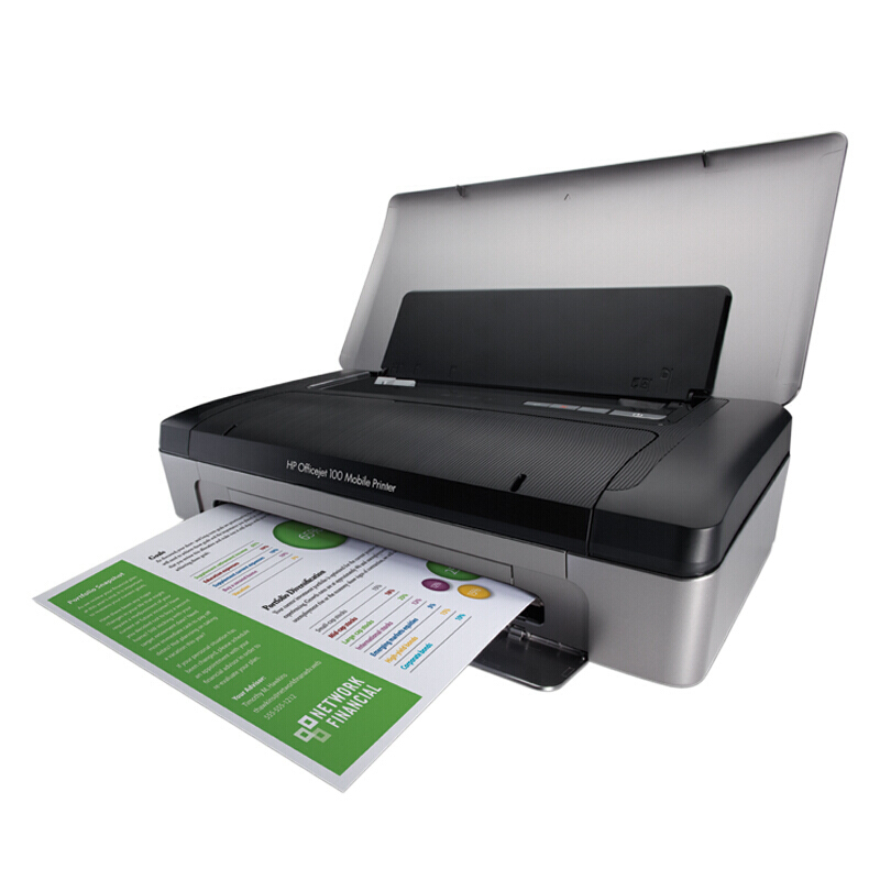 惠普(hp)OfficeJet 100 A4移动便携式打印机 无线打印宁选
