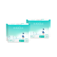 软风研究社干爽系日用245mm卫生巾2包20片