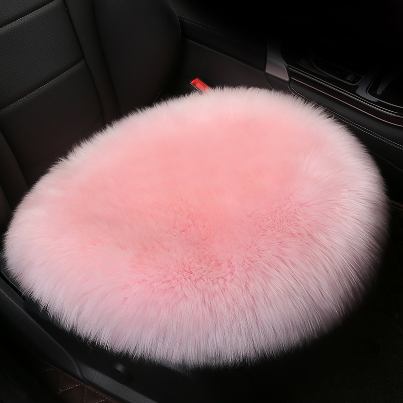 羊毛汽车坐垫冬季保暖奔驰glc200glc300glc260车垫皮毛一体gle350a180