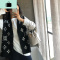 皮水桶包2020新款包包女包时尚抽绳单肩斜挎包手提包大容量小包NEW LAKE女斜挎包