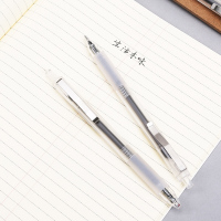 晨光(M&G)AGP81405按动中性笔 12支/盒 0.5mm按动水笔签字笔黑笔水性笔碳素笔 学生写字笔书写笔