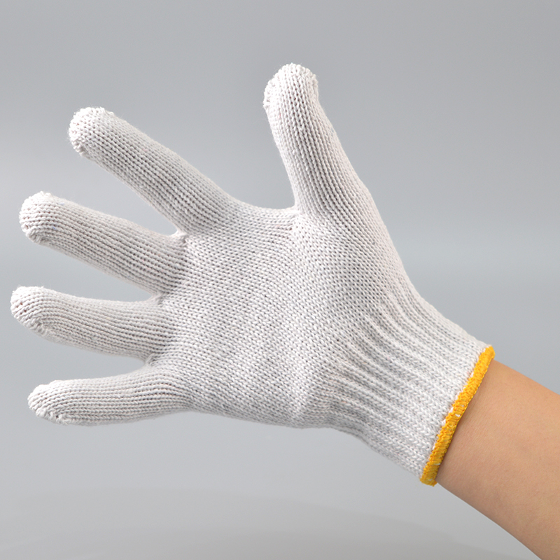 卓顺杰 12付装600克加厚棉纱手套 劳防用品劳保手套 耐磨棉纱手套