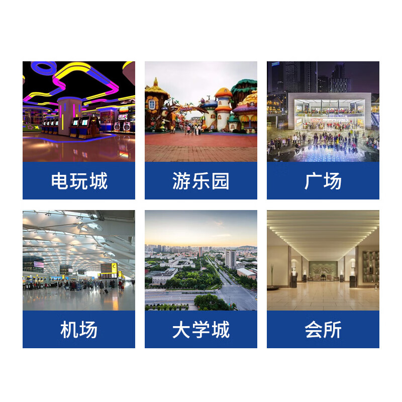 酷博睿(coobery)卡丁车水马防撞护栏 赛道围挡 游乐场碰碰车水马设施配套 (白色室内)1000*250*210mm高清大图