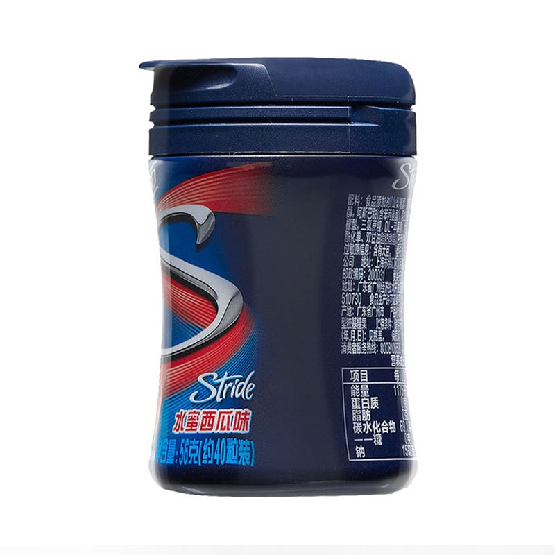 炫迈(Stride) 无糖口香糖 颗粒装56g(水蜜西瓜味)