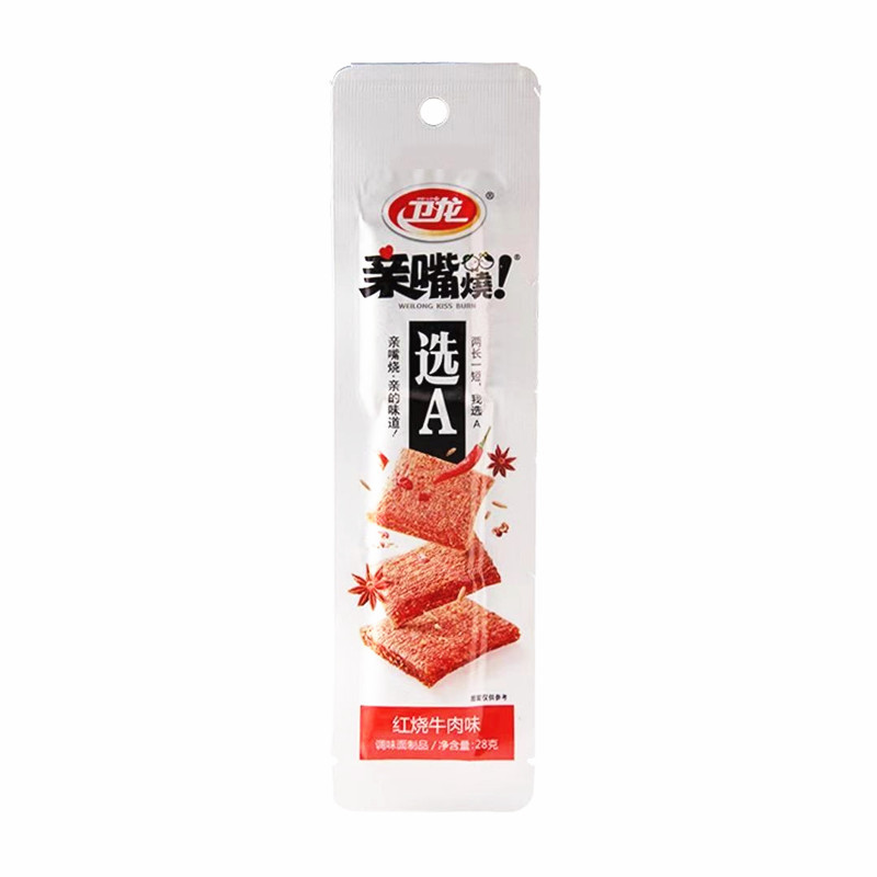 卫龙亲嘴烧红烧牛肉味32g/袋