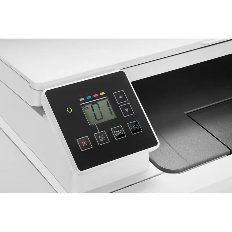 惠普/hp M180N A4彩色激光一体机打印机复印扫描一体机 打印复印一体机 彩色打印机彩色复印机 -套餐2:机器+加粉黑彩硒鼓2套8个+碳粉8支高清大图