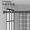 免打孔伸缩杆晾衣杆窗帘杆浴室浴帘杆撑杆挂杆窗帘杆衣柜杆卧室杆 百搭白色50-90厘米 多功能伸缩杆