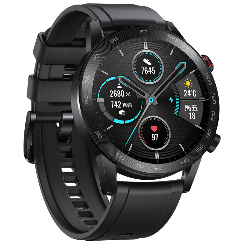 荣耀手环2 46mm 碳石黑MagicWatch2