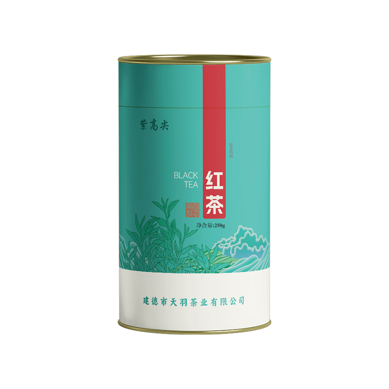 紫高尖红茶特级250g罐装高清大图