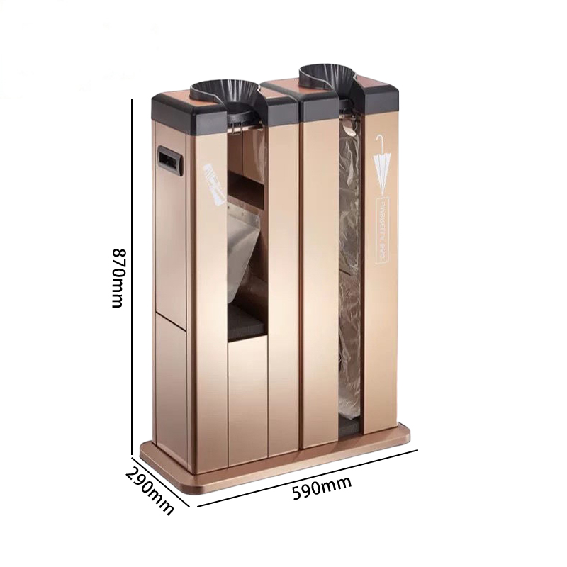 豫汉迎雨伞架伞套机 雨伞架伞套机双头590*290*870mm套 默认