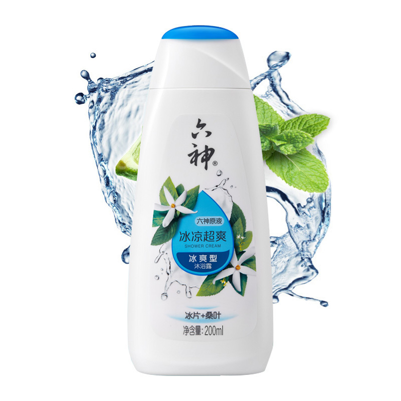 六神冰凉超爽沐浴露200ml视频