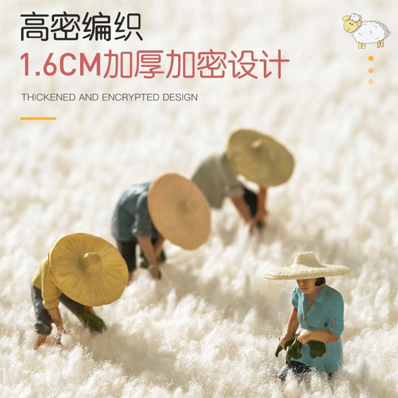 幸福派 冬季羊羔绒沙发垫套装防滑沙发坐垫子123组合冬天雪尼尔沙发垫布艺简约北欧沙发套罩巾贵妃定制全包支持定制飘窗垫子坐高清大图