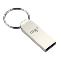 爱国者（aigo）U268 64G 迷你金属U盘 高速车载U盘 银色 金属迷你学生防水U盘车载商务U盘礼品定制优盘