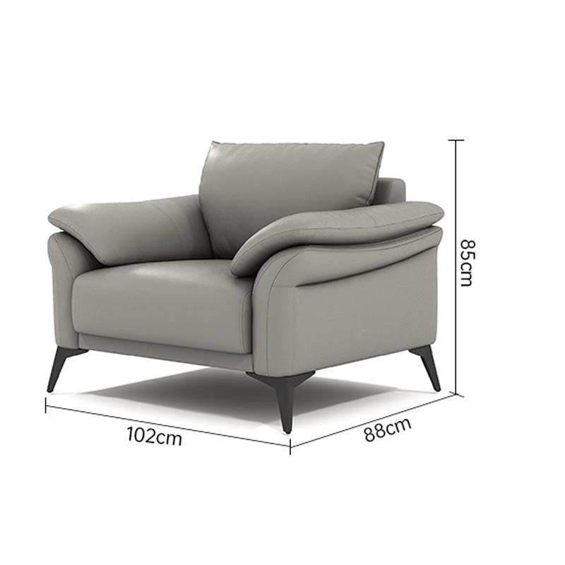 智叶舟沙发单人位102*88*85cm张高清大图