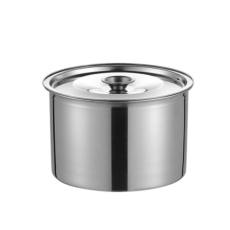 不锈钢调料盆 味盅 调味罐 18cm高清大图