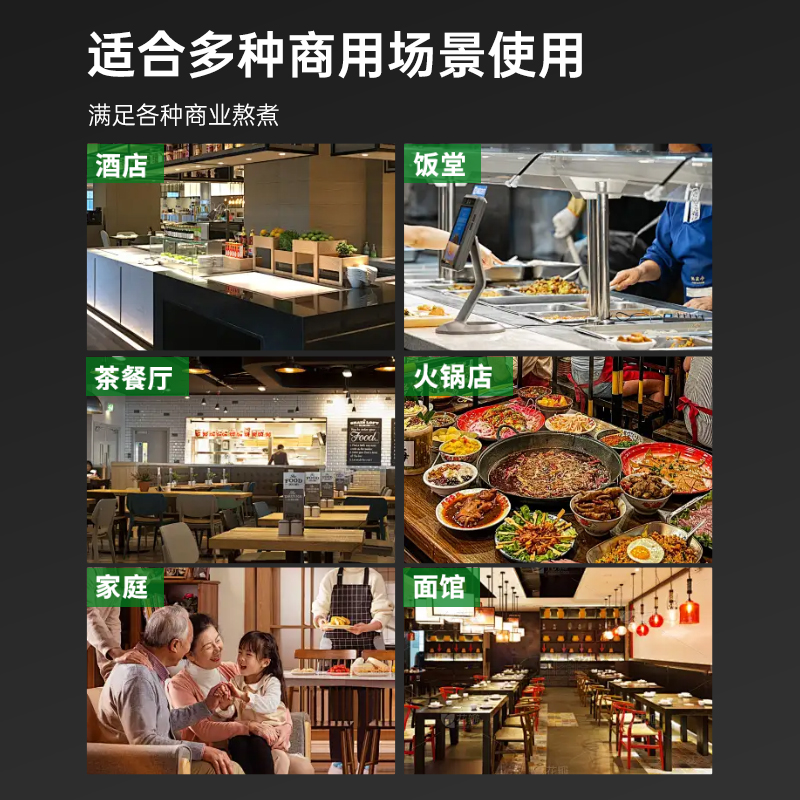 意黛斯(YIDAISI)商用电磁炉 8000W大功率电磁炉8KW商业平面电磁爆炒炉 8000瓦电磁大锅灶 YDS-8PM高清大图