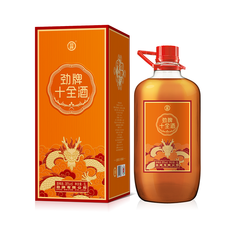 劲牌 劲酒 中国劲酒 35度 5L桶装 十全酒 (贺岁版)