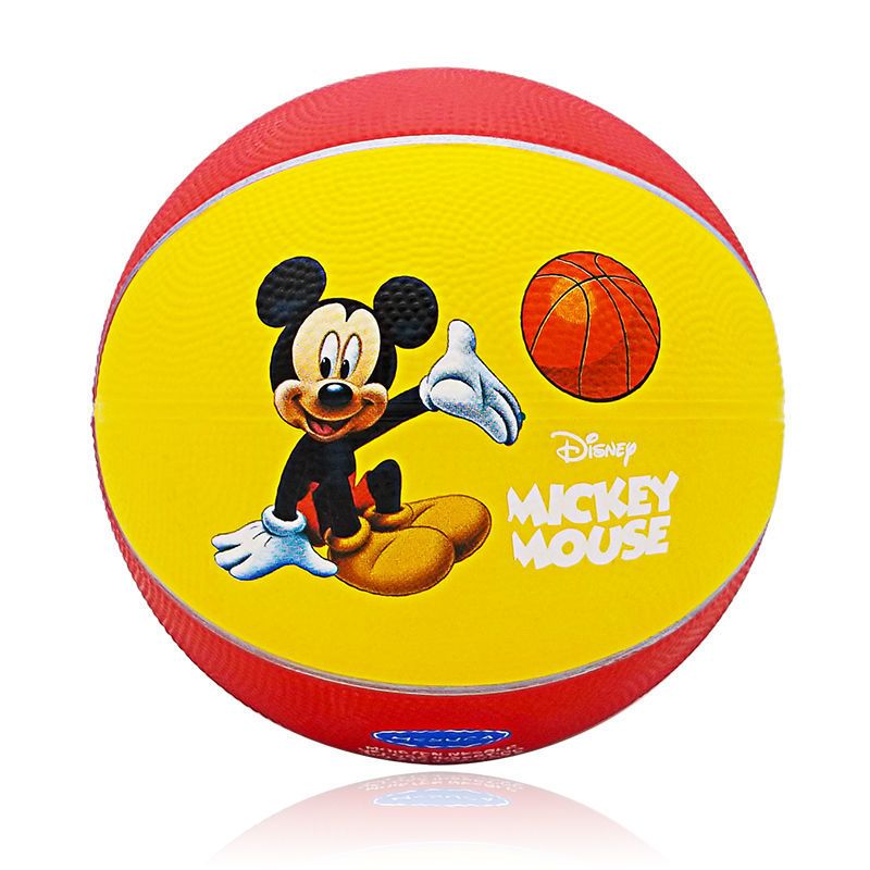 儿童篮球皮球拍拍球35号小学生幼儿园专用小孩足球类玩具3号篮球米奇