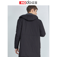【退】红豆男装 男士羽绒服 冬季商务休闲时尚防风保暖连帽羽绒服外套男