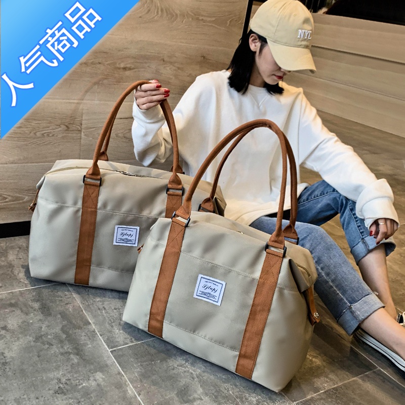 封后旅行包女健身包干湿分离短途手提行李包大容量旅行袋待产包收纳袋高清大图