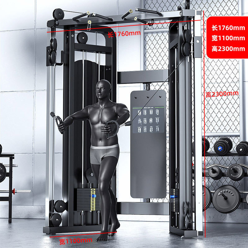 亿迈小飞鸟龙门架综合器械健身器材大全引体向上双臂机小飞鸟-EM1095A-C[双边配重]套餐3高清大图