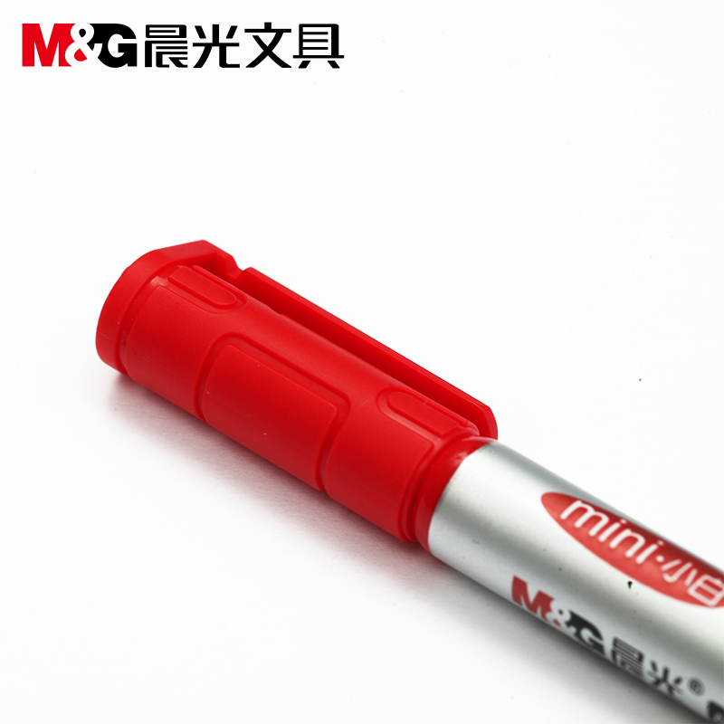 晨光AWM25602小白细头可擦性白板笔(12支/盒)