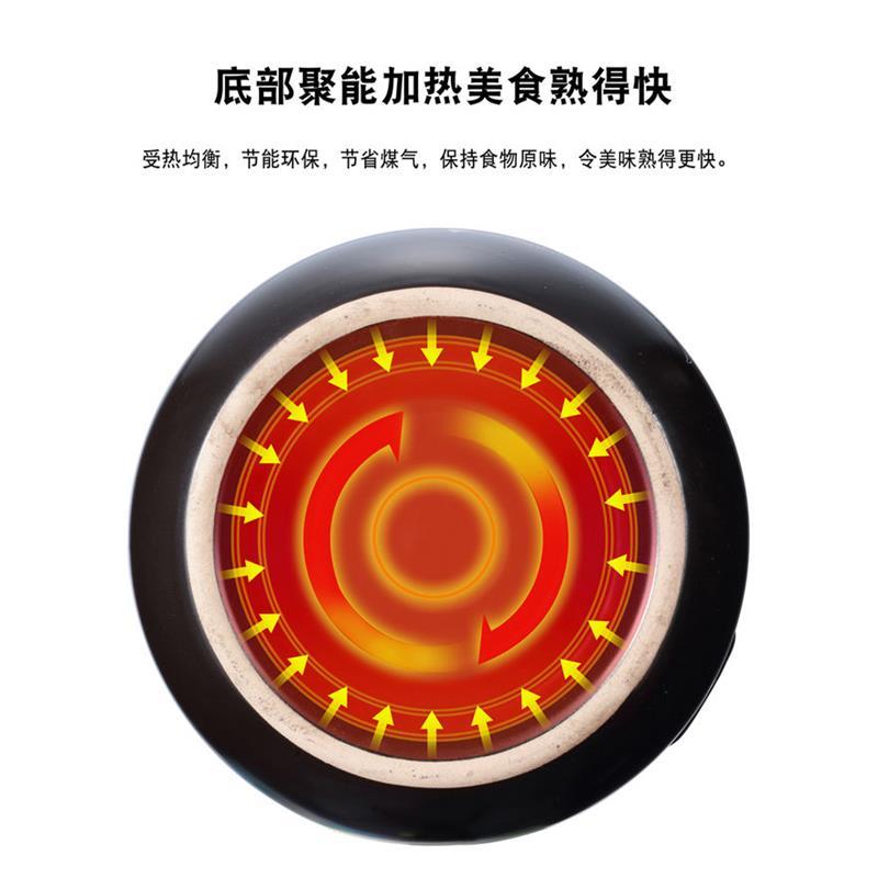 砂锅大容量汤锅9500ml-1500ml家用耐高温炖锅明火直烧陶瓷煲汤煲