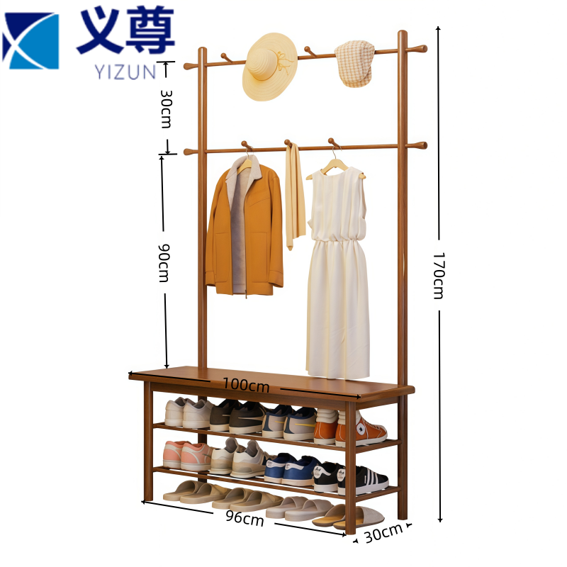 义尊 多功能衣帽架 RFY-100 个高清大图