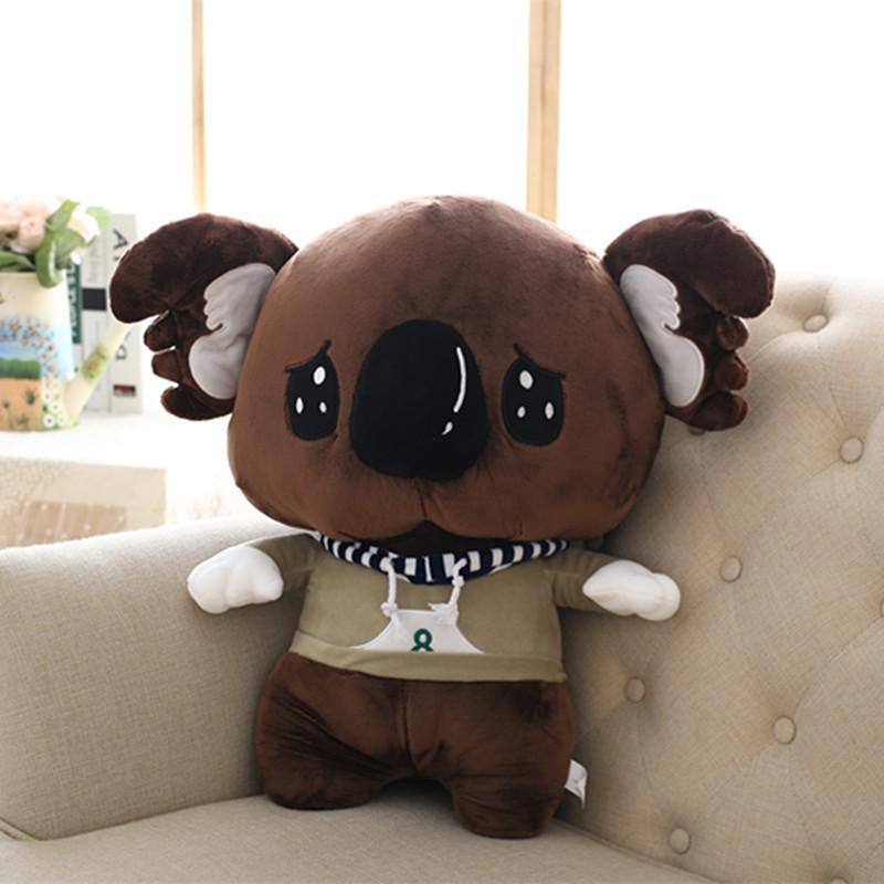 可爱考拉树袋熊公仔毛绒玩具韩国搞怪布娃娃女生超萌玩偶儿童抱枕