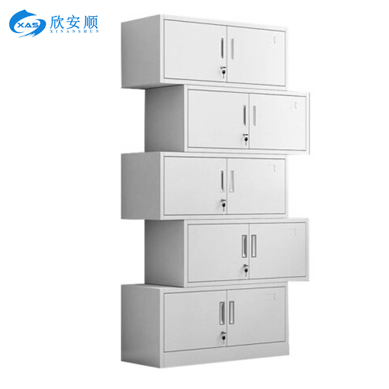 欣安顺 钢制五节档案柜(颜色可选) 900*400*(2000-2050)mm 台高清大图