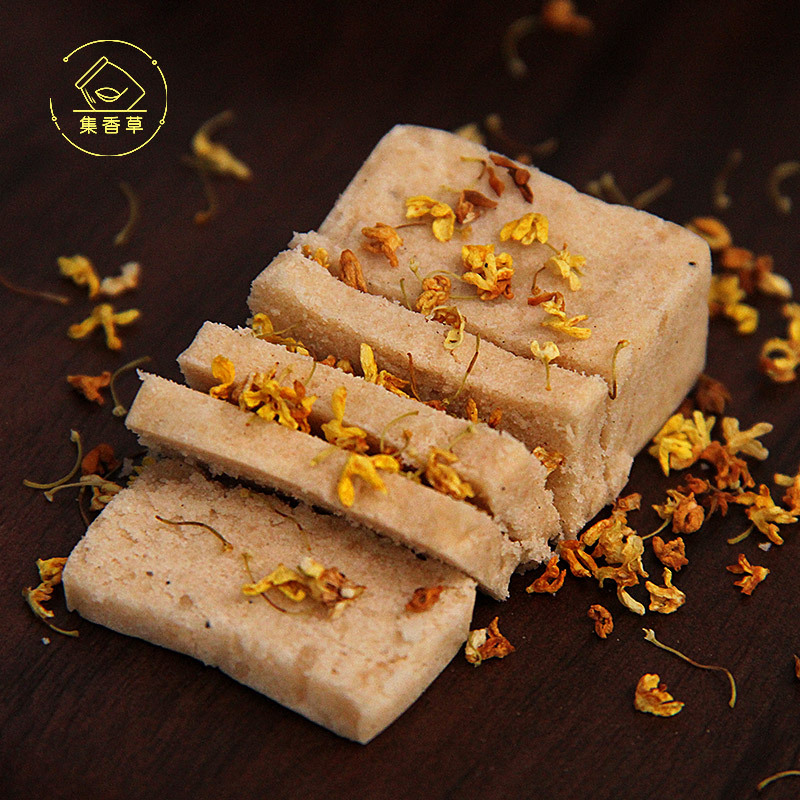 满199减120集香草上海特产桂花酥140g盒装传统糕点心礼盒小吃美食