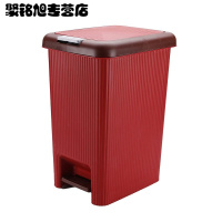 脚踏式家用垃圾桶卫生间创意带盖垃圾篓客厅厨房卧室按压纸篓方形清洁用品清洁工具垃圾桶