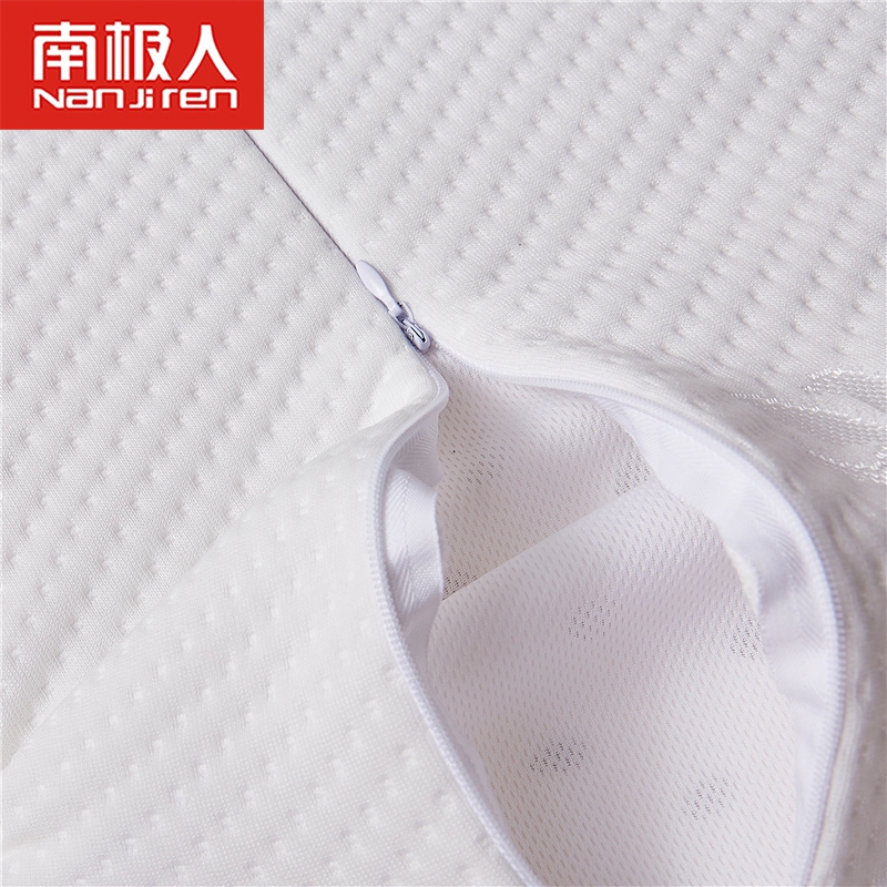 南极人(NanJiren) 天然乳胶枕头护颈枕芯颈椎枕天然橡胶记忆枕单双人成人高清大图