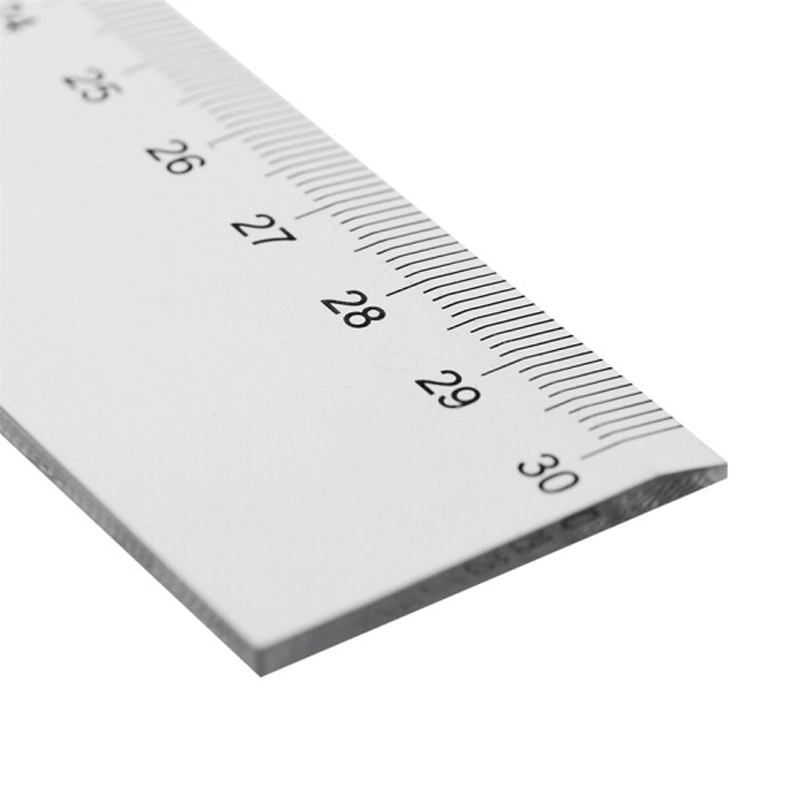 得力(deli)6230 30cm塑料直尺