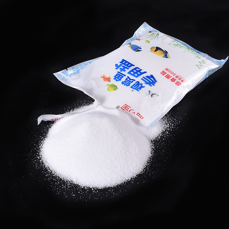 水族观赏鱼专用海盐球盐 鱼缸盐盐消毒软化水观赏鱼用盐高清大图