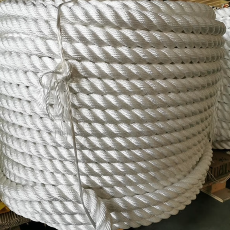 香川丙纶缆绳 丙纶长丝八股60mm 200米高清大图