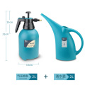 家柏饰(CORATED)园艺小型手动气压式压力浇花壶喷壶喷雾锁扣式家用绿植浇水壶 波斯蓝2L喷壶+B038波斯蓝（2L）