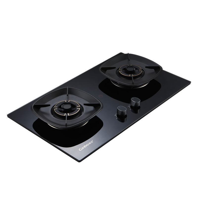 康宝燃气灶(天然气) 家用超一级能效5.2KW 嵌入式台式两用灶具 聚能环钢化玻璃面板灶具JZT-Q252-B316高清大图