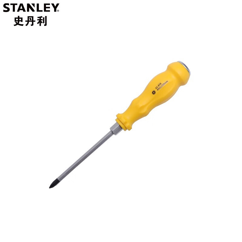 史丹利(STANLEY)61-882-23 梅花起子 PH2×150MM 十字加力通体螺丝批 把