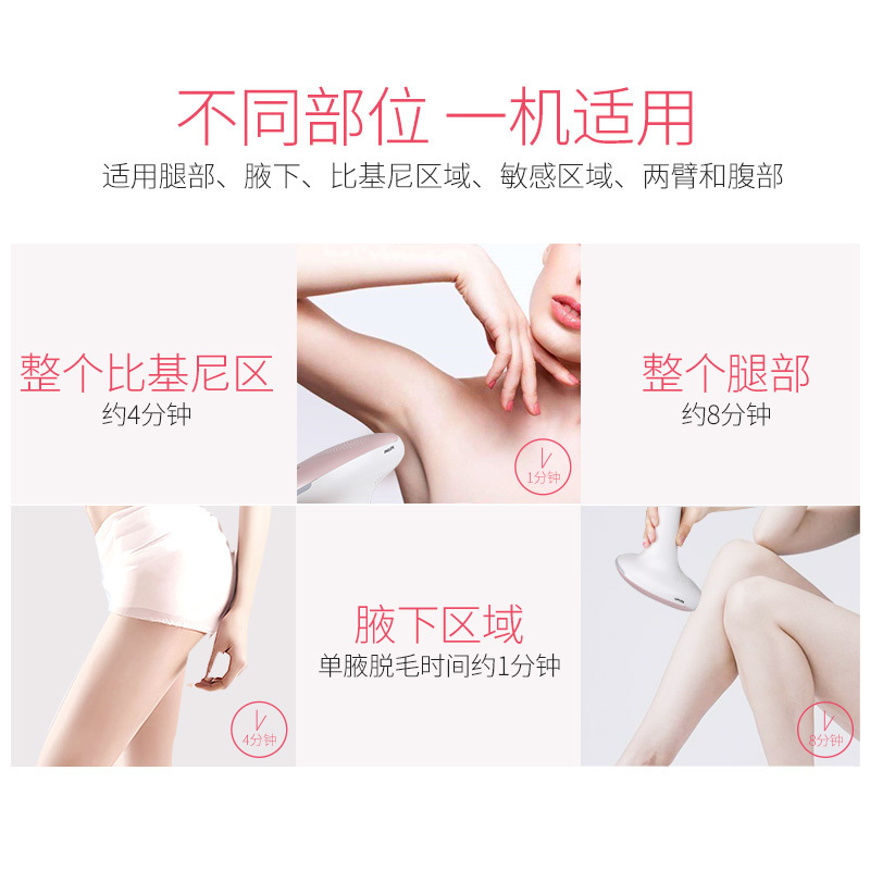 飞利浦(Philips)lumea脉冲光脱毛仪SC1991 家用腋下腿部修剪剃毛器脱毛器 智能肤色检测