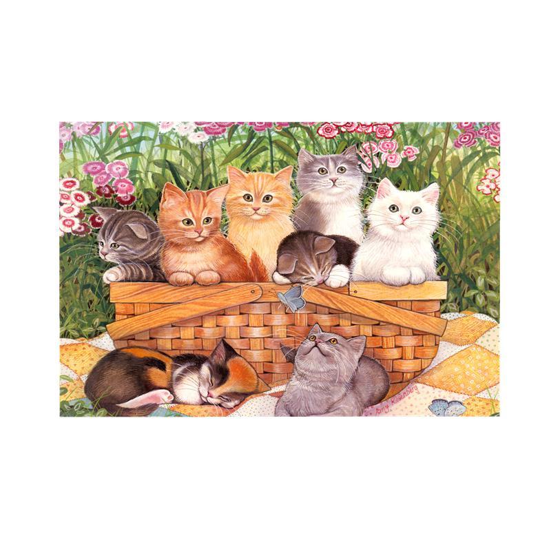 拼图1000片木质海贼王龙猫千语千寻卡通动漫 玩具