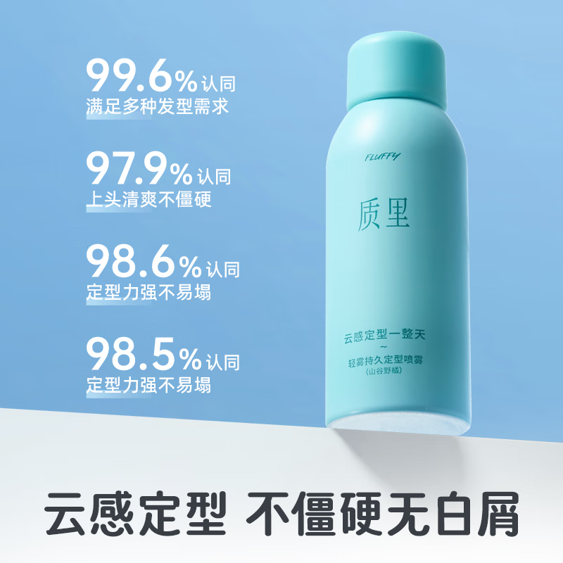 质里云感定型喷雾 100ml高清大图