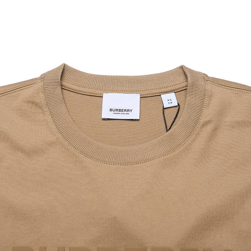 博柏利burberry男款棉质宽松版圆领短袖t恤8055310