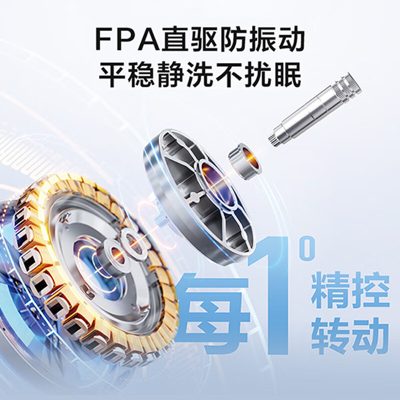 海尔(Haier)EG100BD176PRO 10公斤直驱变频滚筒精华洗晶彩宽屏智慧洗双喷淋智能投放自洁家用洗衣机高清大图