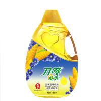 刀唛Knife 食用油调和油压榨玉米亚麻籽油 4.68L/瓶
