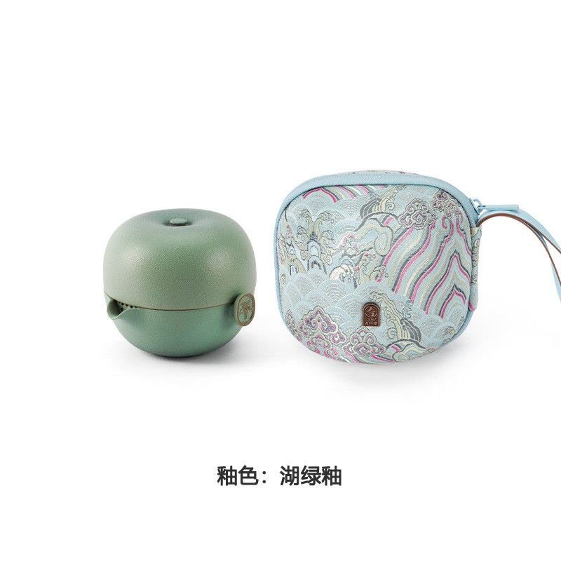 万仟堂(EDENUS) 旅行茶具 平安客 便携功夫茶具套装 快客杯图片