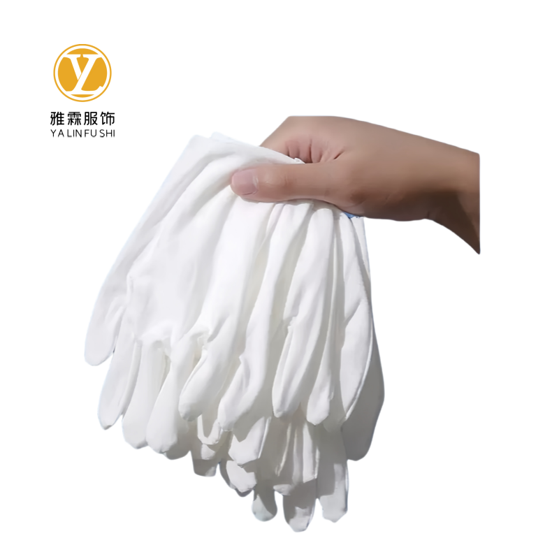 雅霖服 纯棉礼仪手套加厚-01YLF25051705 双高清大图