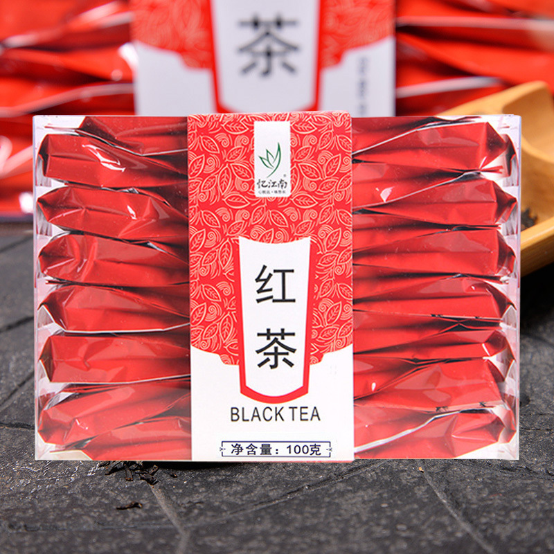 忆江南茶叶红茶香浓醇厚鲜甜爽口工夫红茶塑盒红茶100g